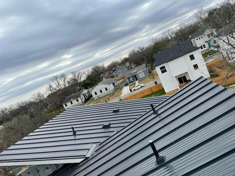 Standing seam metal roof panels with vents for Skylight Repair in Bear Valley Springs